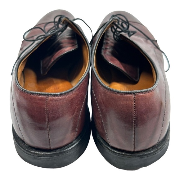 Allen Edmonds Bergland Lace-Up Oxford Shoe Cap Toe Merlot Leather Men\'s 11 B main image 5